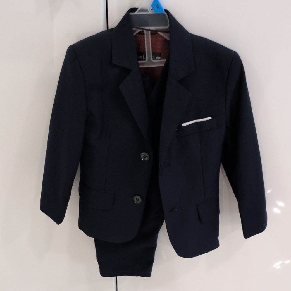 Next Blue Blazer with Notched Lapel and Tailored Silhouette